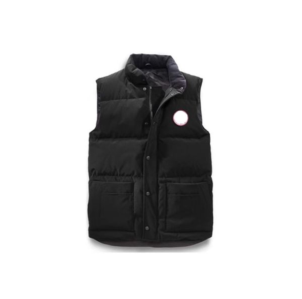 Gilet di piumino di design per taglie canadesi/americane Cappotto di moda Decorazione tascabile Cappotto invernale di design da uomo Cappotto invernale da donna personalizzato Gilet da uomo alla moda