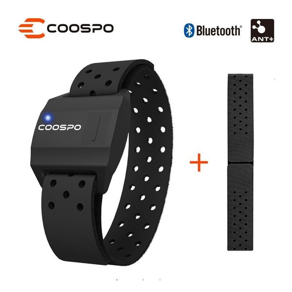 Computadores de bicicleta COOSPO Heart Rate Monitor Armband Optical Fitness Outdoor Beat Sensor Bluetooth 4.0 ANT para Garmin Wahoo Bike Computer 230919