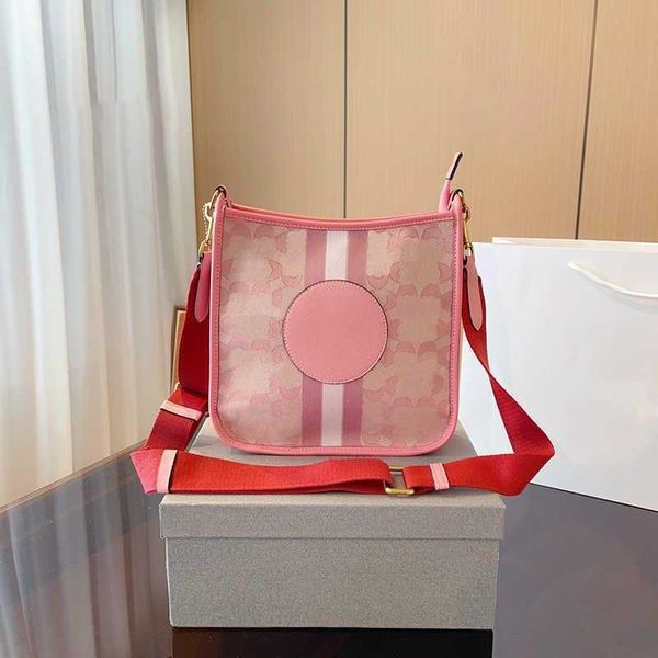 c-çanta lüks el çantaları kadınlar dosya crossbody çanta tasarımcısı cüzdanlar çanta klasik basit harfler baskı kız haberci omuz çantası 230819