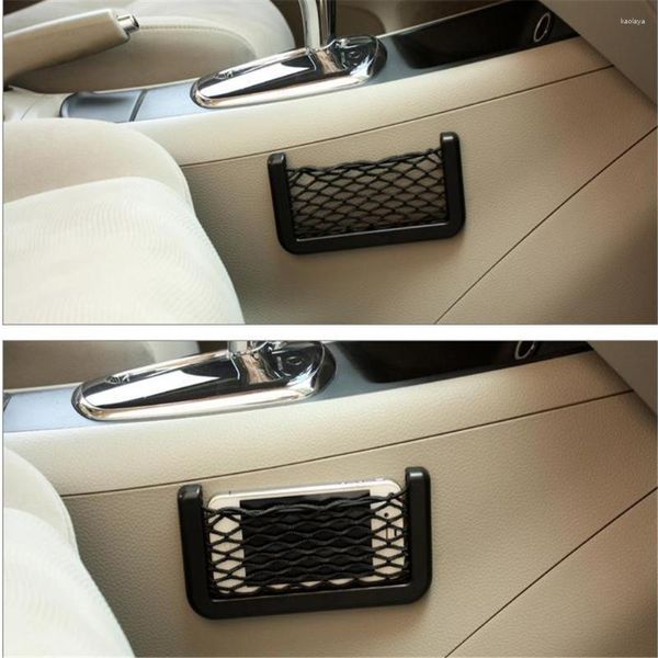 Organizador de carro decoração bolsa de armazenamento de celular para Infiniti FX35 FX37 EX25 G37 G35 G25 Q50 QX50 EX37 FX45 G20