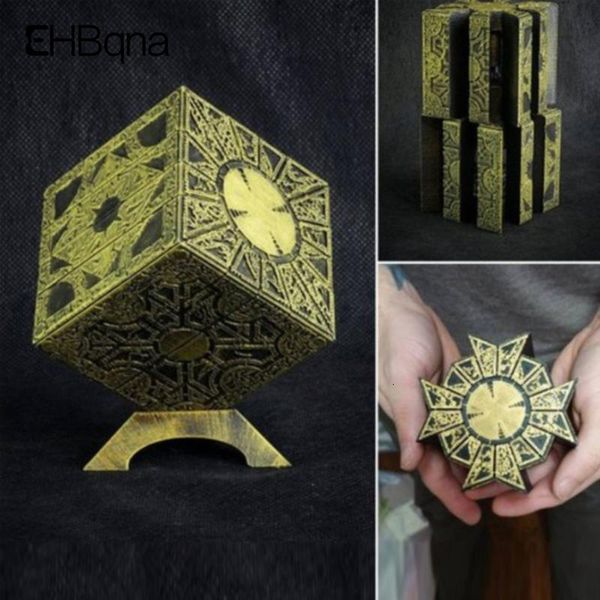 Action Toy Figure 1 1 Hellraiser Puzzle Box Mobile Lamento Horror Terrore Figure Film Serie Hellraiser Cubo Completamente Pinhead Prop Figurina Giocattolo 230920