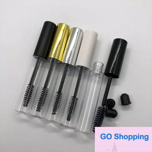 10 ml Neue Leere Mascara Flasche Container Rohr mit Wimpern Zauberstab Pinsel Runde Wimpern Flaschen klare Leere Mascara Verpackung Flaschen