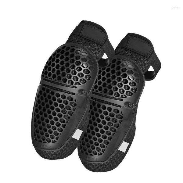 Joelheiras de favo de mel para motocicleta, protetor ajustável, bicicleta, esporte, equitação, ciclismo, patinação, esqui, off-road