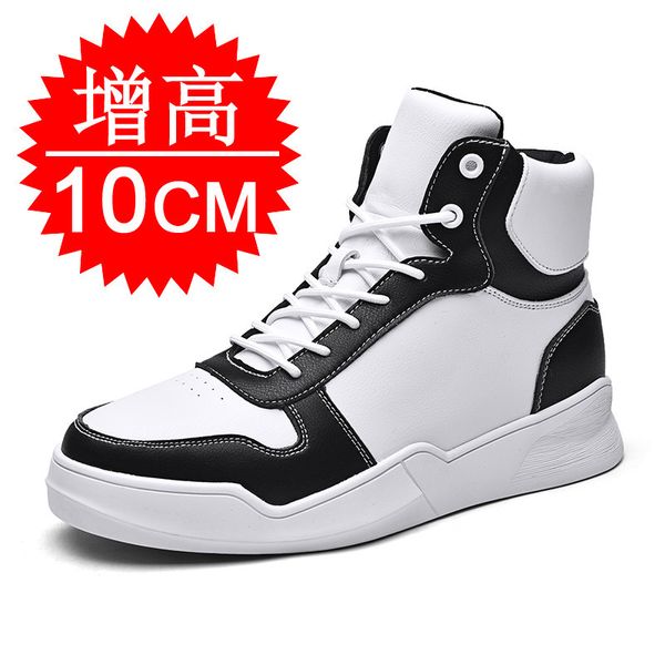 Модельные туфли Внутренние высокие кроссовки Мужская сетчатая обувь с лифтом для мужчин Повседневные спортивные стельки 10 см Lift Sho 230919