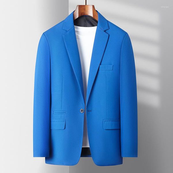 Abiti da uomo Giacca da abito di alta qualità Tendenza moda autunno e inverno Versione coreana Blazer in poliestere casual elegante e bello