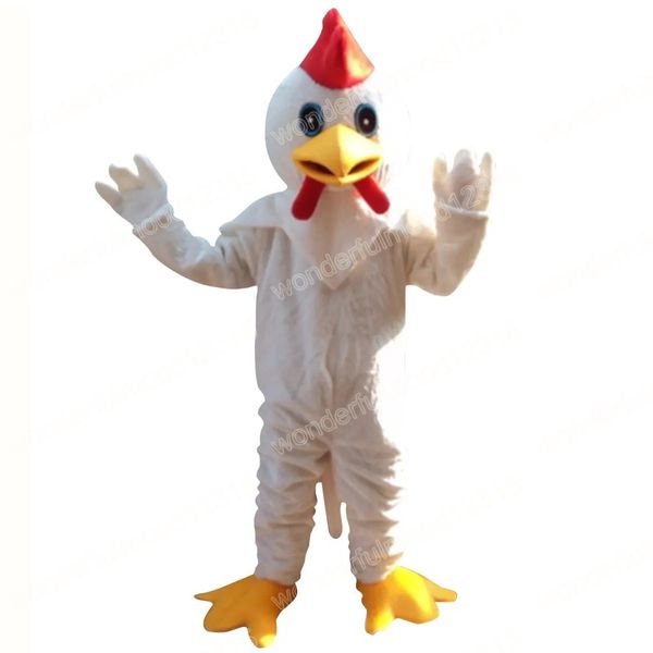 Leistung Huhn Maskottchen Kostüme Karneval Hallowen Geschenke Unisex Erwachsene Ausgefallene Spiele Outfit Urlaub Außenwerbung Outfit Anzug