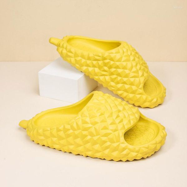Chinelos 2023 Moda Durian para Mulheres Eva Plataforma Soft Comfort House Mulher Trendy Street Beach Sandálias Verão