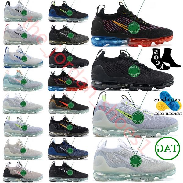 Vapores Max Running Shoes Designer Fly 2.0 3.0 Plus Almofada Homens Mulheres Triplo Preto Laranja Ferro Cinza Vermelho Creme Azul Oreo Noite Roxo Volt Respirável Esportes Sapatilhas