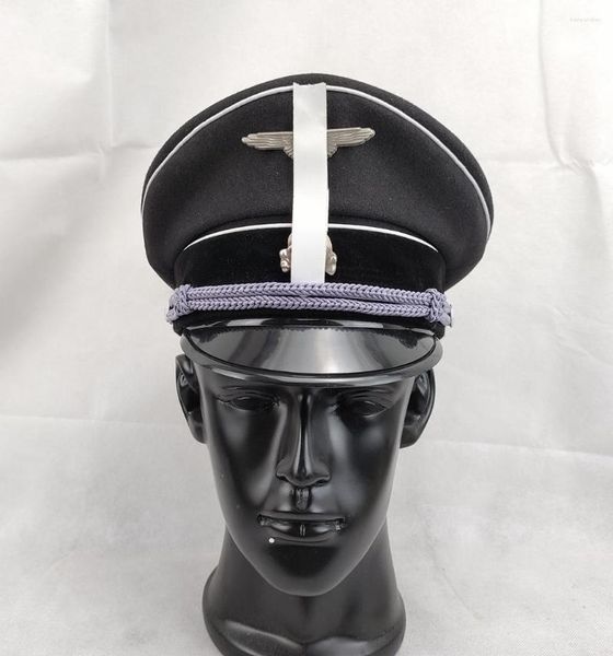 Boinas Cosplay Coleção Oficial Chapéu de Lã Chapéu de Viseira Militar de Alta Qualidade