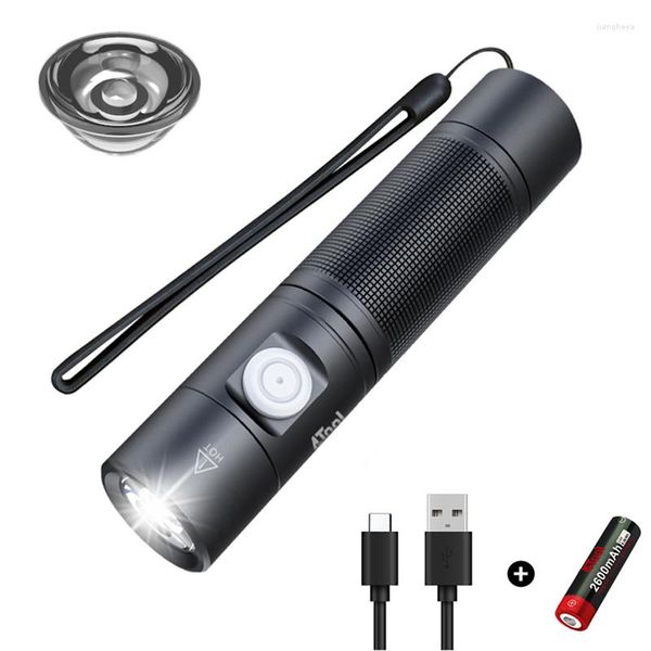 Taschenlampen Taschenlampen Nextool 4Tool ED10 LED 1400 lm 200 m wiederaufladbare Taschenlampe mit großer Reichweite und 2600 mAh Akku für Camping im Freien