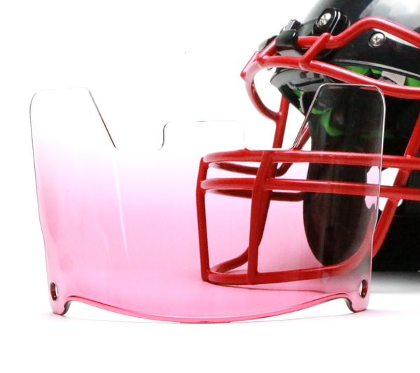 Palline Visiere per casco da football americano universali Visiera trasparente per occhi Visiera per rugby con clip 230919
