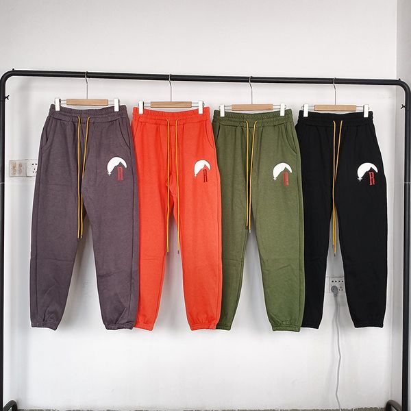 Pantaloni in pile di alta qualità Pantaloni sportivi con stampa Pantaloni da donna oversize con coulisse