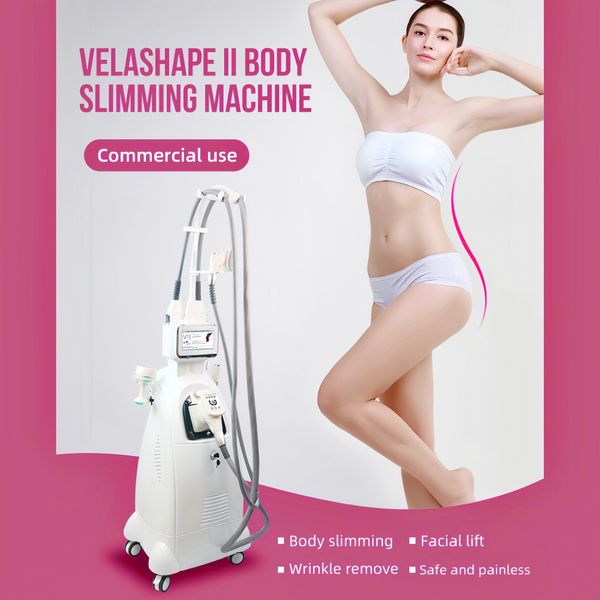 Neue Velaa Body Shape V9 Körperschlankheitsmaschine Vakuumwalze RF-Schlankheitsmaschine Fettverbrennung V9 Kavitation RF Bauchstraffungsmaschine