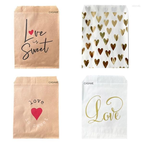 Stile regalo lo stile è dolce sacchetto per caramelle per matrimoni per feste borse di carta sacchetti di carta a cuore artigianato paneveraio di San Valentino