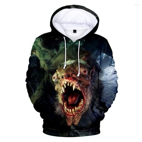 Hoodies masculinos 3d impressão metro êxodo jogo cosplay moletom com capuz masculino feminino casual moda streetwear pulôver hip hop roupas