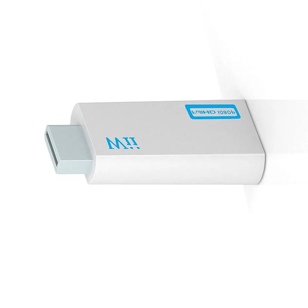 HD 1080P Wii Zu HDMI-kompatiblen Konverter Adapter mit 3,5mm Audio Video Für PC HDTV Monitor Display