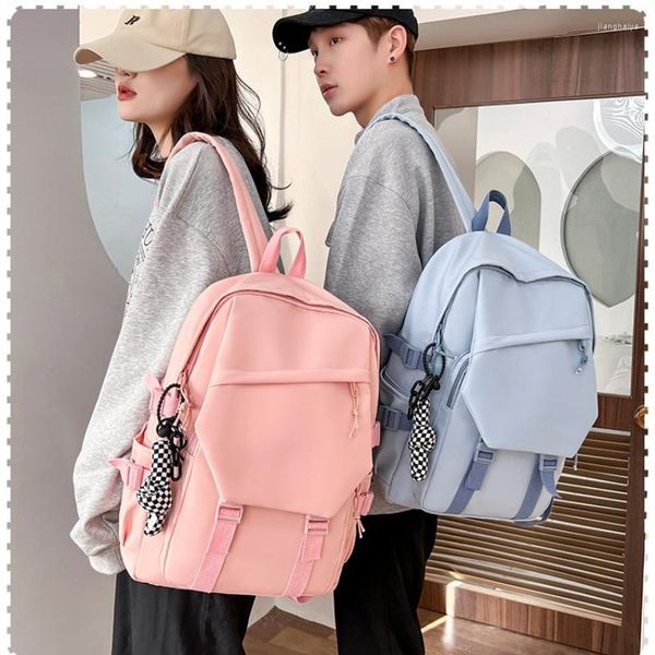 Школьные сумки, корейские рюкзаки большой емкости, женские кавайные студенческие сумки в консервативном стиле для девочек-подростков, милые водонепроницаемые дорожные сумки