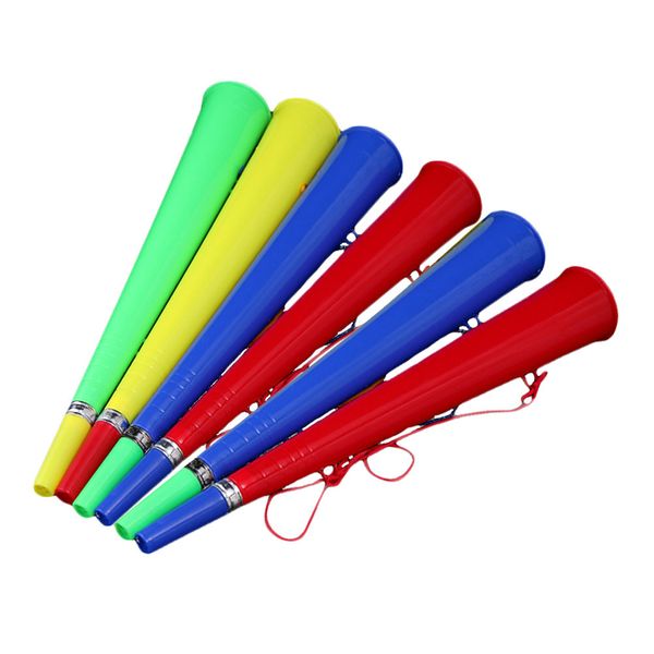 Outros suprimentos para festas de eventos Crianças Trombetas Estádio de Futebol Chifres Fan Cheer Soccer Cheerleading Trompete Carnaval Jogos Esportivos Presente 6 PCS 230919