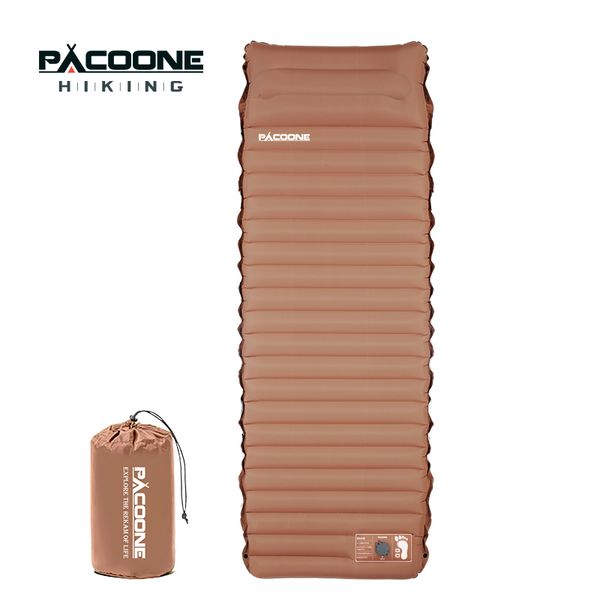 Outdoor-Pads Ultraleichte, selbstaufblasende Luftmatratze, verbreitertes Schlafpolster, Spleißen, aufblasbares Bett, Strand, Picknick-Matte, Camping-Zelt-Kissen 230920