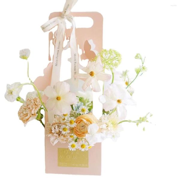 Geschenkpapier, 5 Stück, Floristen-Blumenstrauß-Verpackung, kreative Boxen, Blumenverpackungszubehör für Floristen, Partys, Hochzeiten