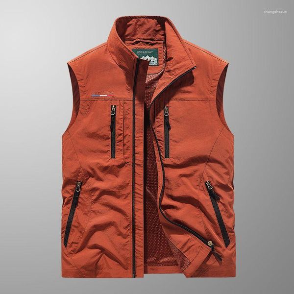 Gilet da uomo Giacche Uomo Dress Up Gilet formale Gilet da uomo Abiti senza maniche da uomo Modelli estivi Abbigliamento 2023 Q26