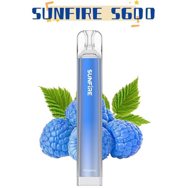 Autêntico Sunfire Crystal S600 Puffs descartáveis E Cigarro OEM ODM Serviço de preço atacadista Preço Vape Pen Pen Cigarro eletrônico 600 700 Puff Factory Supply