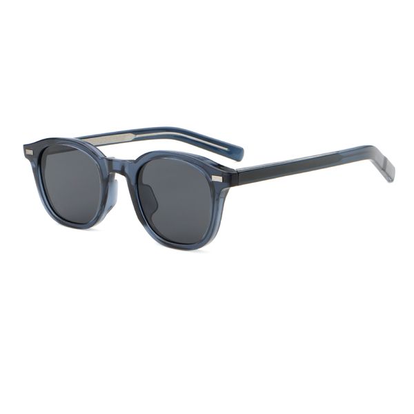 Modedesigner Retro-Propionsäure-Pin-Sonnenbrille mit kleinem Rahmen, europäische und amerikanische Mode für Männer, Trend-Persönlichkeits-Sonnenbrille für Frauen