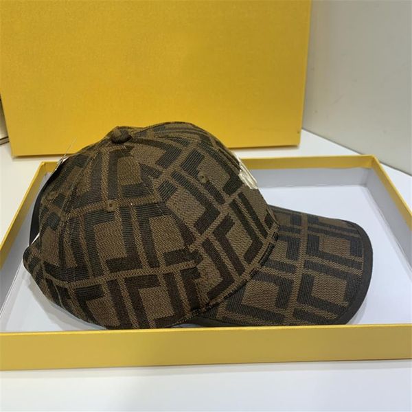 Berretto da baseball da donna ricamato Cappello da caffè Lettere Berretti Cappelli firmati Moda uomo Casquette Luxury F Bonnet Beanie Habbly279c