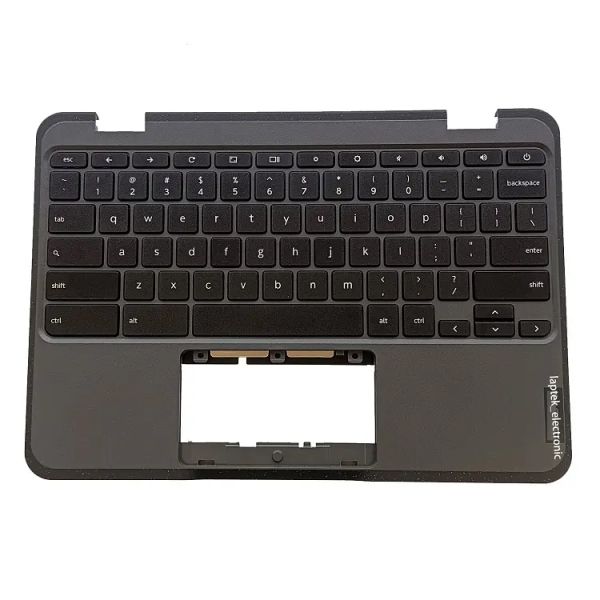 Laptop Palmrest Keyboard para Lenovo 100E Chromebook Gen 3 Us Teclado Boleirize Capa Top 5M11H52901