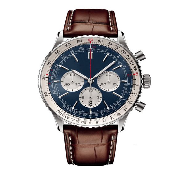часы для мужчин, дизайнерские часы с механизмом 2023 BREXXXXXX, новые мужские высококачественные роскошные мужские часы, многофункциональный хронограф, часы Montre, бесплатная доставка