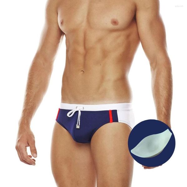 Männer Bademode Marke Sexy Herren Badeanzug Briefs Männlichen Schwimmen Bikini Shorts Männer Surf Board Strand Surfen Badehose