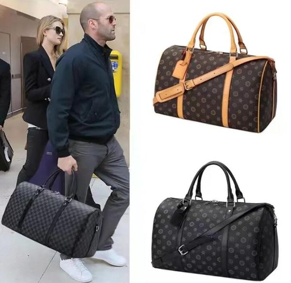 Saco de designer Duplo V Duffle Bag Duffel Bags Malas Viajando Bolsas Mulheres Grande Capacidade Bagagem Bagagem Bagagem À Prova D 'Água Bum Bag Bolsa Travel Tote Bag