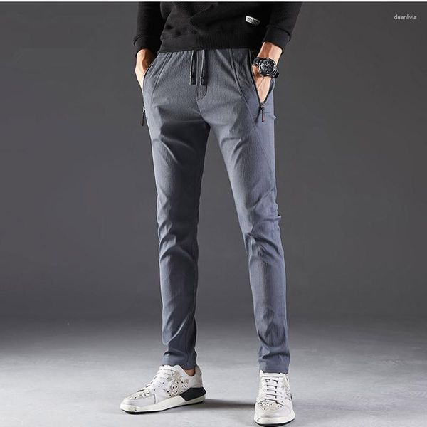 Calças masculinas mrmt 2023 estilo de marca calças casuais jovens calças para masculino pés pequenos homem roupas pant