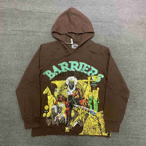 Kadın Hoodies Sweatshirt Bariyerler Dünya Çapında Mansa Musa Hoodie Hint Hoodie Erkek Hoodies Travis Hooded Büyük Boy