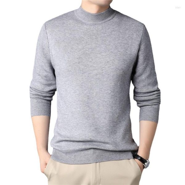 Maglioni da uomo Dolcevita Primavera Autunno Uomo Maglieria Gioventù giovanile Ragazzi Slim Fit Maschile Collo a lupetto Canottiera Maglia Pullover Abbigliamento