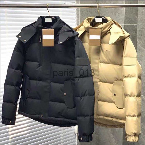 Erkekler Down Parkas Erkekler Down Ceket Tasarımcısı Parker Man Pamuk Ceket Kış Parkas Sıcak Rüzgar Dergisi Açık Mekan Kayak Su geçirmez Rüzgar Geçirmez Down Ceket Büyük Boy M-3XL X0921