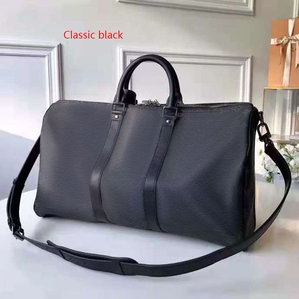 Beste Qualität Neue Männer Duffle Bag multifunktionale große Tasche Reisetaschen Handgepäck CrossBody Reisetaschen Männer Leder Handtaschen Große CrossBody 55CM