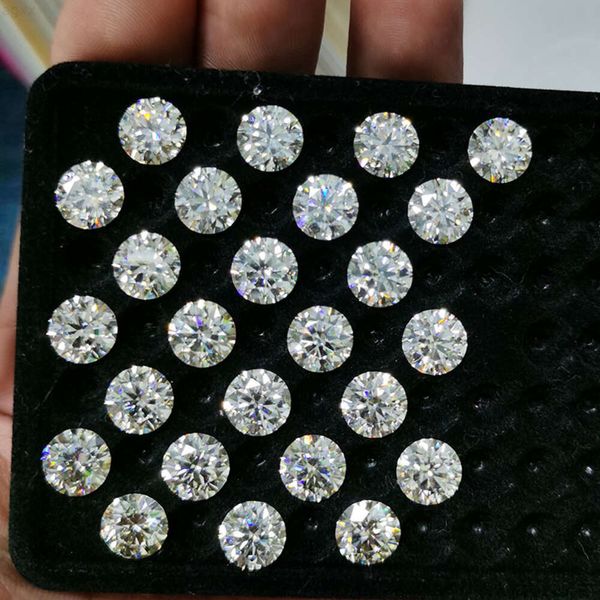 d Colore Vvs1 Pietra Moissanite dal taglio eccellente con certificato Gra Diamante sintetico Moissanite sciolto di alta qualità con pietra preziosa sciolta