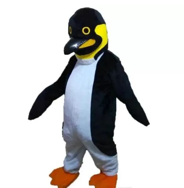 Desconto Fábrica pinguim mascote traje fantasia vestido de aniversário festa de natal terno carnaval unisex adultos outfit