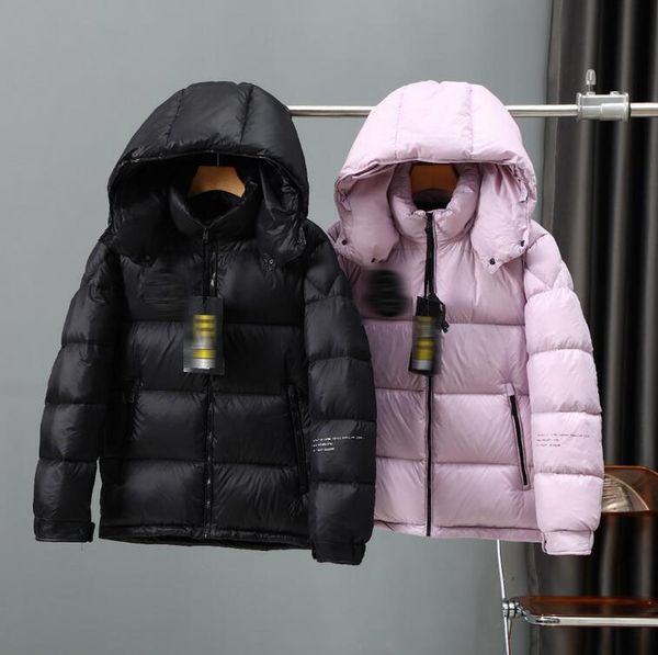 Jaqueta feminina à prova d'água jaqueta masculina casaco de pato branco casaco de inverno feminino parka esportes ao ar livre jaqueta de marca de luxo 45200