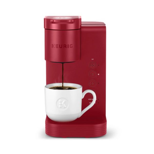 Keurig K-Express Essentials Macchina da caffè a cialde K-Cup monodose, rossa