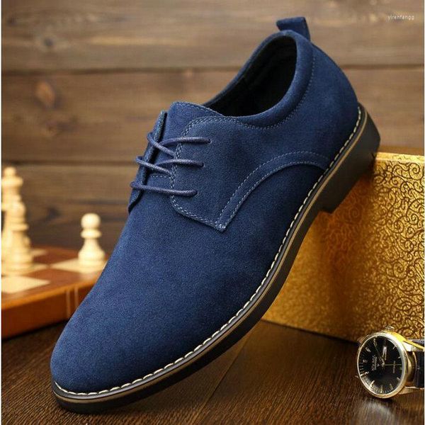 Sapatos de vestido masculino camurça couro laço homens escritório negócios casuais zapatos de hombre sapato masculino