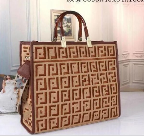 2024 Designer Mulheres Saco Monogramas ONTHEGO GM MM Sacos PU Couro Genuíno Bolsa De Luxo Bolsa Tote Ombro Crossbody Mochila Feminina No Go6