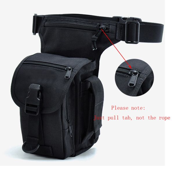 Sacos de cintura de alta qualidade Nylon Homens Belt Bum Fanny Pack Tendência Passeio Motocicleta Molle Masculino Viagem Subir Assalto Câmera Perna Hip Drop Bag 230920