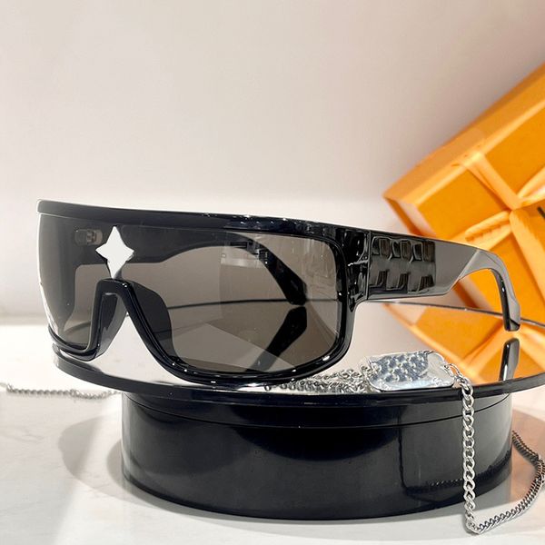 Herren-Sonnenbrille, Designer-Sonnenbrille für Damen, Herren-Sonnenbrille, übergroße Brille, Luxus-Z1741U, wilde Radsport-Sonnenbrille und Schutzbrille mit Box