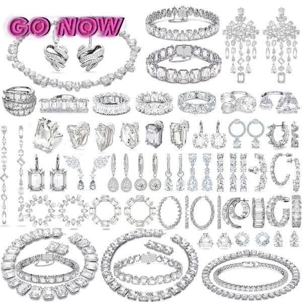 Charms Serie Polygonaler Schnitt Kristall Halskette Ring Ohrring Armband Charm Schmuck für Frauen Hochzeit Romantisches Geschenk 230921