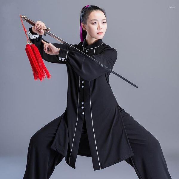 Abbigliamento etnico Tai Chi Uniforme Abito cinese Set per donna Abiti tradizionali Vestiti Wushu 30836