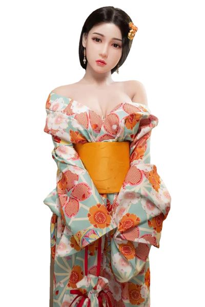 Rosa Sênior bolso buceta Silicone SexDoll de alta qualidade Novo tamanho completo Silicone Big Breast Dolls Oral Anal Vagina Japonês Adulto Mini Lifelike Anime Love Dolls para homens