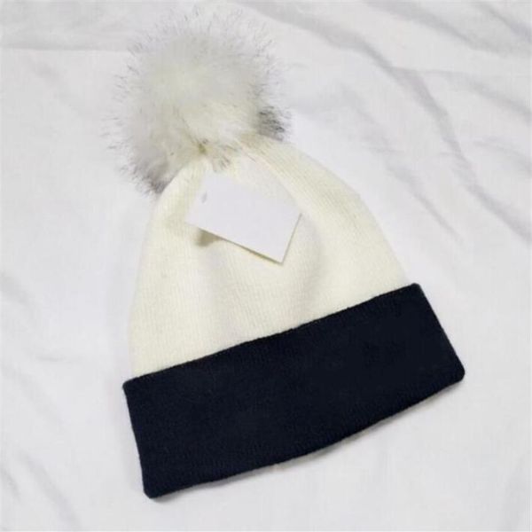 Lüks Kış Bonnet Pırlanta Beanie Erkek Kadın Moda Tasarımcıları Kadın Günlük Örgü Yün Sıcak Gorro Beanies Kafatası Kapakları Açık H177W