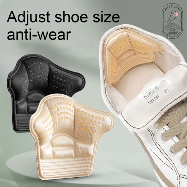 Parti di scarpe Accessori Adesivi per talloni Protezioni Sneaker Solette restringenti per dimensioni Piedini antiusura Regolare inserti per cuscini alti 230921